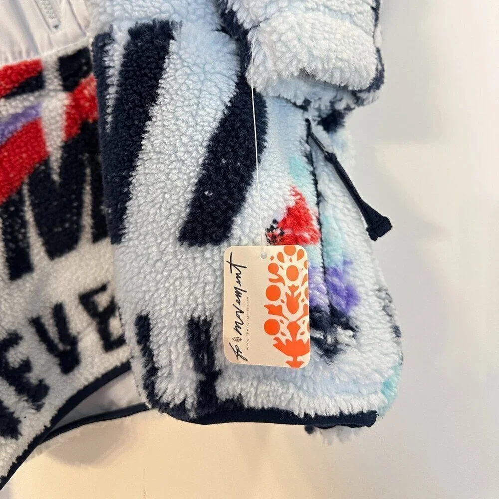 FREE PEOPLE Movement Hit The Slopes Printed Pullover in Stand Out Never Still